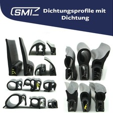 Kantenschutz gummi mit dichtlippe Fahne Oben seitlich  Gummi EPDM DQ