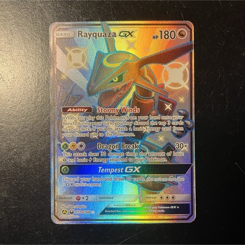 Pokémon rayquaza 177a - pokémon, gx