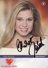 Autogramm - Isabel Dotzauer (Verbotene Liebe)
