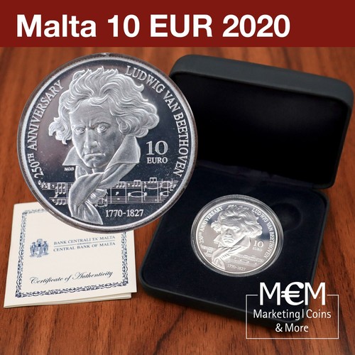 Euro malta 2020 silber - euro,