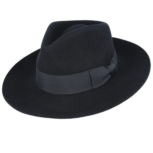 Fedora hut mit steifer - hut, krempe