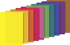 HEYDA TRANSPARENTPAPIER BASTELN DRACHENPAPIER BLOCK 10 FARBEN IM BLOCK