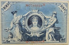 100 Reichsmark 1908