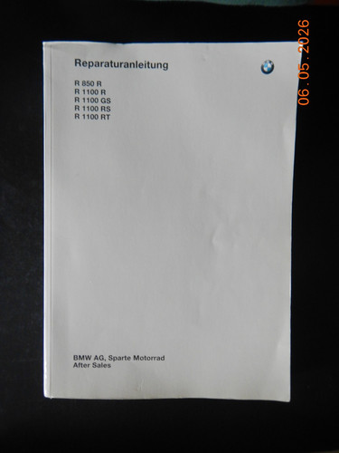 Bmw reparaturanleitung r850r - reparaturanleitung,