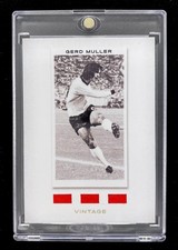 2023 Futera Gerd Müller Vintage /21 Game Worn Patch Jersey Bayern München