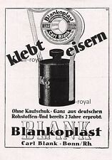 Blankoplast Pflaster Verbandmaterial - 1942 - Historische Werbung ~9x13cm