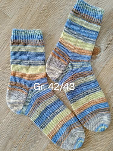 Handgestrickte woll socken - woll,