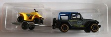 Jeep Wrangler mit Quad und Anhänger  von Majorette Modellauto (R3C)