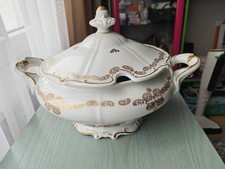 Weimarer Porzellan, Suppenterrine, exklusive, groß, Porzellan, wie neu