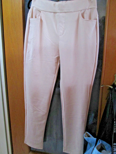 Damen fakeleder leggins beige - damen,