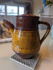 Kanne Kaffeekanne Teekanne Mokkakanne - DDR - braun