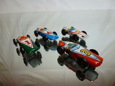 TIN TOY BLECH - LOT of 4 F1