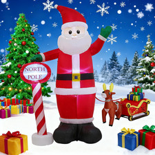 Aufblasbare Weihnachtsdeko