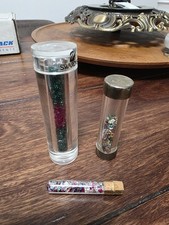 Swarovski Kristall-Röhrchen & Deko-Zylinder – Set (3 Teile)