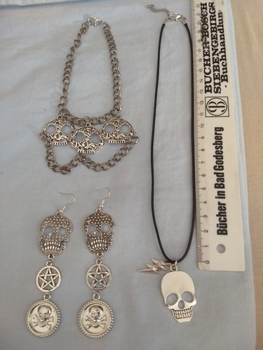 3er set halskette armband und - set,