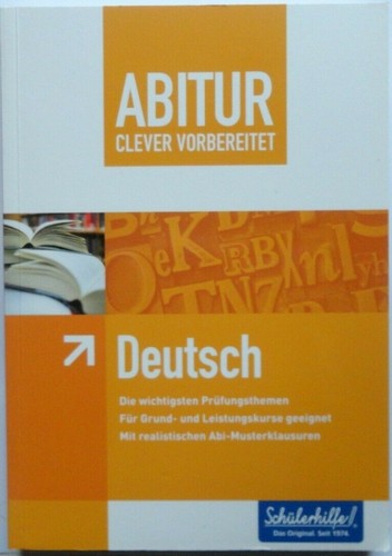 Deutsch abitur clever - deutsch,