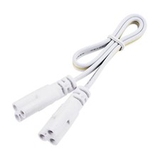 2x Lampen Verbindungskabel für T4 T5 T8 LED Schlauch 30cm 3 Pin Doppelend Licht