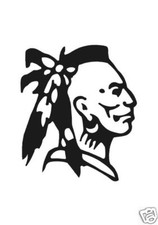 Indianer Aufkleber Auto Sticker Tuning m109