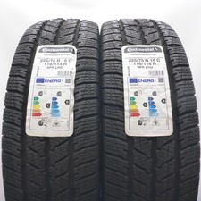 225 75 16C 2x CONTINENTAL 225/75 R16C 116/114R Winter Winterreifen 2022 VOLL