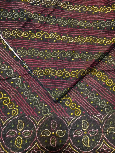 Vintage indischer sari aus - indischer,