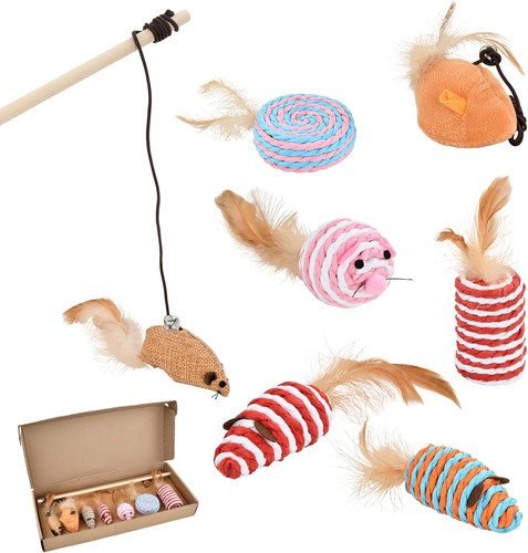 Katzenangel teilig - katzenangel, 7-teilig