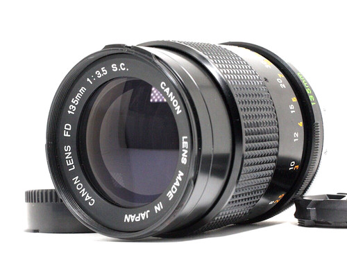 Canon 135mm s c sc - f/3.5,