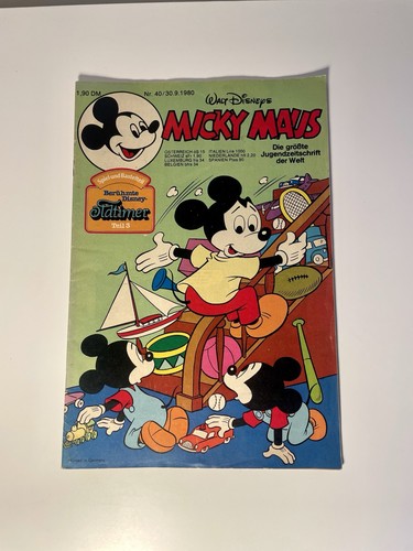 Micky maus heft 40 1980 - heft,