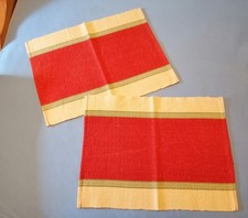 2 Tischsets Untersetzer