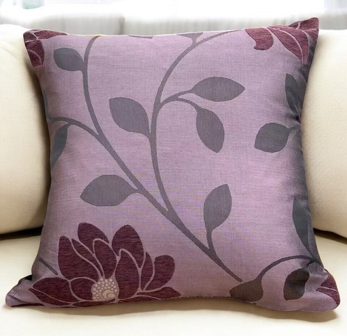 Lila aubergine blumendruck - lila,