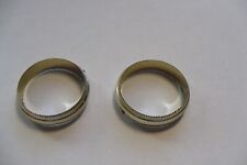 2 Damen Ringe mit Verzierung dm 12 mm  als Eheringe nutzbar