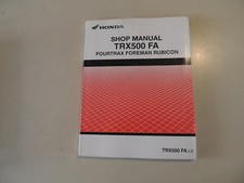 Shop manual Honda Quad TRX500 FA 2001/02 Werkstatt hand buch (Englisch)