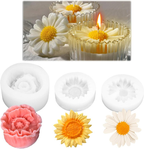 Blumen silikonformen set - silikonformen,
