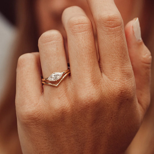 Karat lab grown marquise - grown, cut