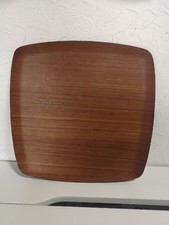 Servier Tablett aus Teakholz Tray Vintage Mid Century  