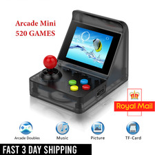 Retro Mini Arcade Maschine 80er 500 Spiele 32 Bit tragbar 3,0" Bildschirm Videospiele