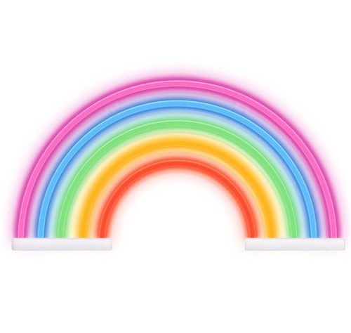 Led neon deko - led, regenbogen