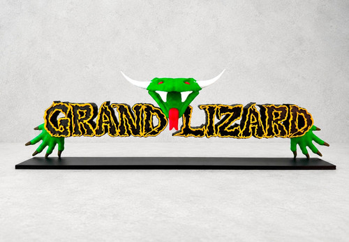 Grand lizard pinball topper - lizard,