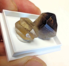 Rauchquarz  xx  vom Steinbruch Hochstein  Königshainer Granit  Lausitz  Sachsen