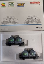 Sammlungsauflösung! Märklin Wagen-Set 46612 und 46614, 4 Silowagen in OVP