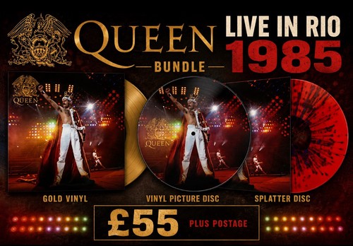 Queen live rio - 1985, vinyl