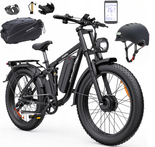 Dual motor mountainbike - dual, e-mountainbike