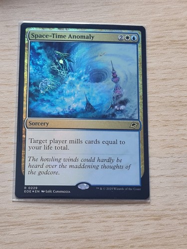 Mtg space time anomaly - space-time,