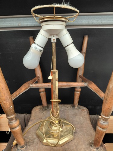 Lampe lampenfuß messing antik - lampenfuß,