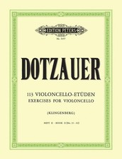 113 Violoncello-Etüden - Heft