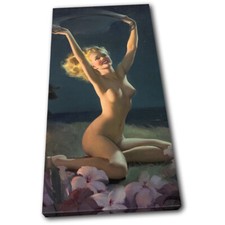Vintage Girl Poster Retro