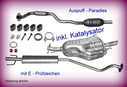 Abgasanlage katalysator für - abgasanlage, +.katalysator