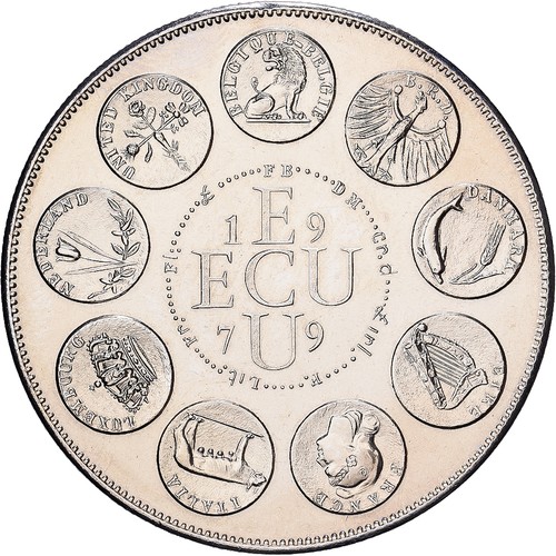 Frankreich medaille ecu - frankreich,, medaille,