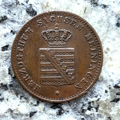Sachsen meiningen pfennig - 1,