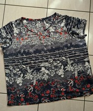 CECIL T-Shirt Tunika Style Gr. XXL 50% Baumwolle 50% Modal WEIT BW: 64 cm