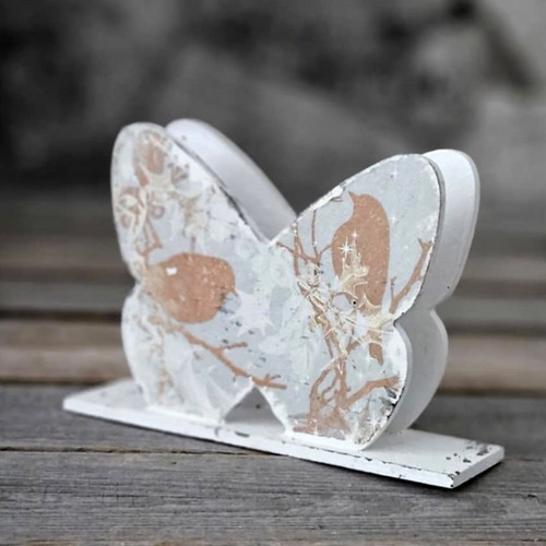 Vintage serviettenhalter holz - vintage,